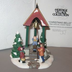 SOLD Dickens' Village Christmas Bells 1996 Special Event Piece